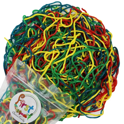 Vista 8 de FirstChoiceCandy Cordones de Regaliz Jugosos (1 Libra (Paquete de 1), Frambuesa Azul)