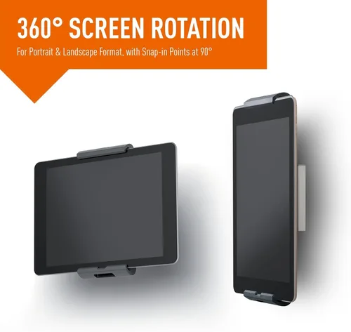 Vista 6 de Durable Soporte para tablet montado en la pared, plata/gris carbón