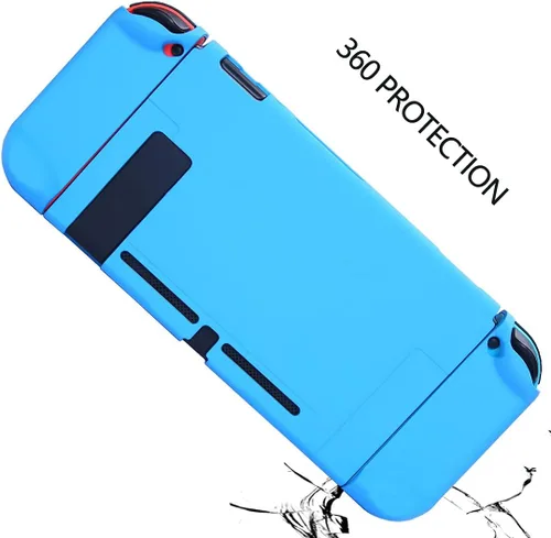 Vista 7 de Dockable Case for Nintendo Switch - COMCOOL 3 in 1 Protective Cover Case for Nintendo Switch and Joy-Con Controller with Screen Protector and Thumb