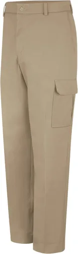 Vista 7 de Pantalones cargo industriales Red Kap para hombre, resistente a las manchas, de calce relajado Carbón