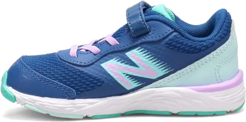 Vista 5 de New Balance 680 V6 - Tenis de correr con velcro para niños