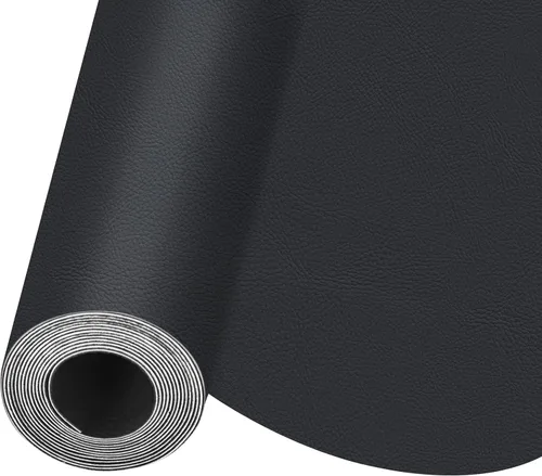 Vista 10 de Parche de reparación de cuero autoadhesivo para muebles, cinta de reparación de cuero para sofá, asiento de automóvil, silla, muebles, kit de Grano