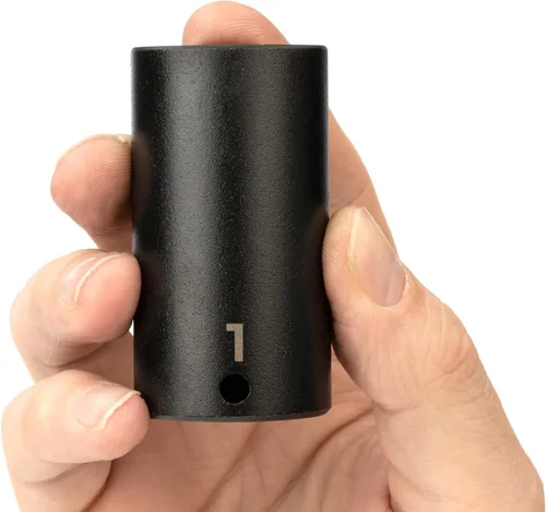 Vista 3 de TEKTON Zócalo de impacto de 6 puntos de 1 pulgada de profundidad de 3/8 pulgadas x 1 pulgada SID13025