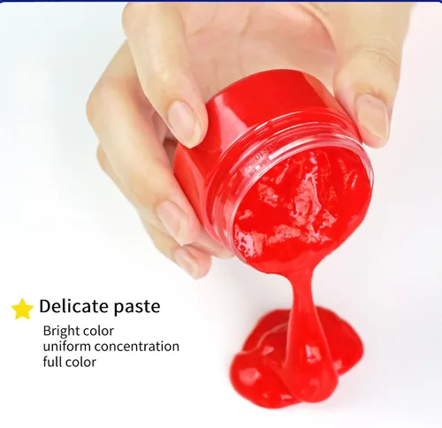 Vista 9 de DGAGA Pasta de tiza de 1.76 onzas x 15 colores para plantillas, pasta de serigrafía para manualidades, kit de pintura para manualidades, suministros