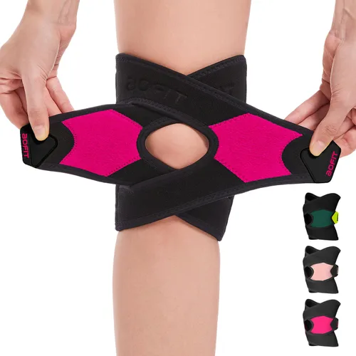Vista 7 de aoFIT Knee Brace for Women Men Knee Pain Meniscus Tear Arthritis Patella Dislocation Best Osteoarthritis Adjustable Compression with Memory