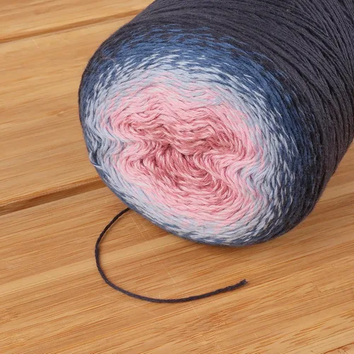 Vista 3 de JubileeYarn Hilo Ombré Blast - 220g/pastel Algodón Peso de Bebé - Dusk and Her Embrace - 1 Pastel 121 El anochecer y su abrazo