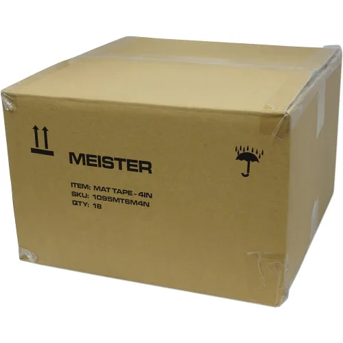 Vista 7 de Cinta adhesiva Meister Premium para alfombrillas de lucha, agarre y ejercicio - Transparente - 3" x 84 pies - 1 rollo (1095MT6M3N) Trusted by high