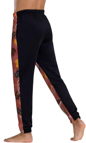 Vista 5 de Pantalones deportivos con diseño de león arcoíris para hombre, pantalones deportivos divertidos y casuales para entrenamiento