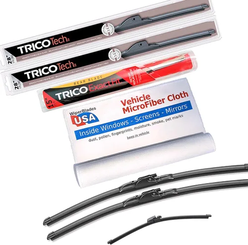 Vista 11 de WiperBladesUSA Limpiaparabrisas de Hoja Beam compatibles con Ford Custom 500 1969 (Juego de 2) Limpiaparabrisas