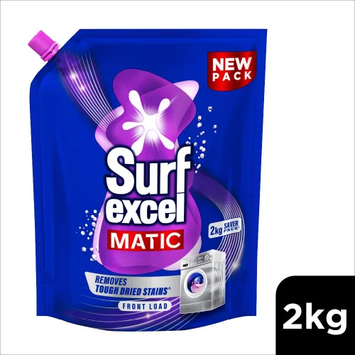 Vista 14 de Surf Excel Bolsa de detergente líquido Matic de carga frontal - 2 L