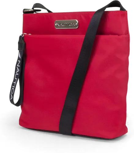 Vista 8 de Nautica Diver - Bolso bandolera pequeño de nailon para mujer con correa ajustable para el hombro