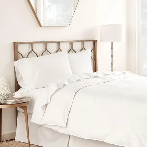 Vista 5 de Blue Ridge Home Fashions kathy ireland - Edredón de plumas blancas de 240 hilos