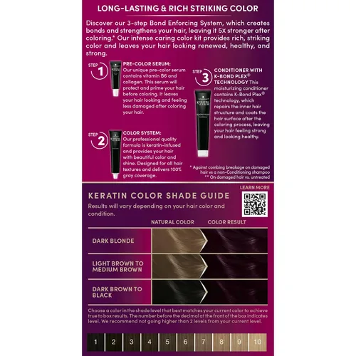 Vista 6 de Schwarzkopf con queratina color para el cabello