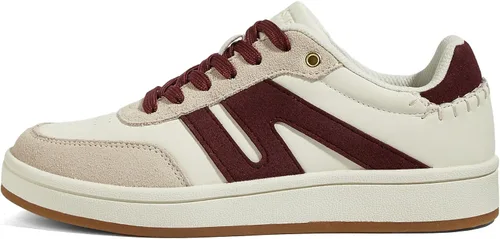 Vista 36 de LUCKY STEP Zapatillas de moda con suela de goma retro para mujer