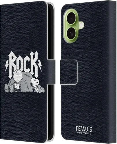Vista 39 de Head Case Designs Funda de piel con licencia oficial de Peanuts Charlie Brown Good Grief Rock Tees compatible con Apple iPhone 11 Charlie Brown Buen