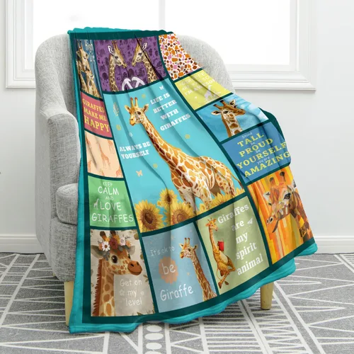 Vista 24 de Jekeno Manta rústica de cabaña, regalos para adultos y niños, regalos de caza de animales salvajes, mantas de naturaleza de bosque para mujeres