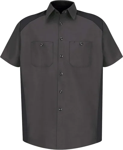 Vista 3 de Red Kap SP28 - Camisa de manga corta para deportes de motor