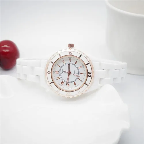 Vista 6 de Relojes de vestir de cuarzo de cerámica para mujer