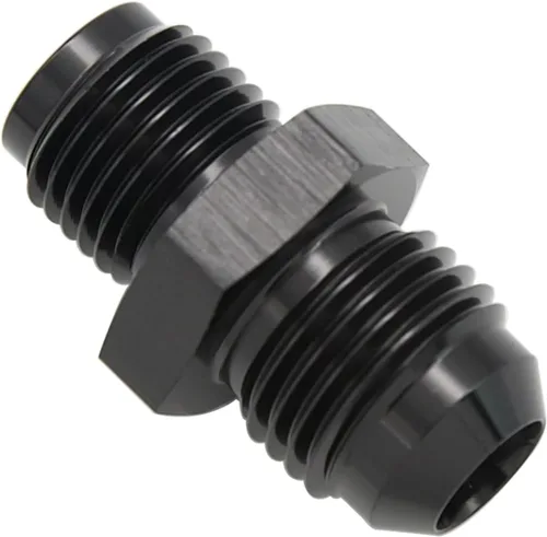 Vista 17 de Adaptador de ajuste de tubo de aluminio -4AN AN4 macho acampanado a rosca macho de 5/8 x 18 con asiento invertido, conector acampanado invertido
