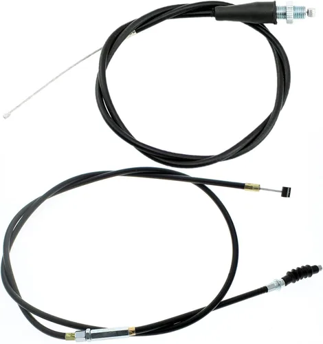 Vista 2 de Cable de embrague ajustable + cable del acelerador 50cc-90cc 110cc 125cc 140cc 150cc 190cc 200cc 250cc motores Mini Baja Mb165 Mb200 196cc 200cc