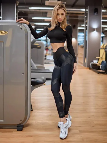 Vista 3 de Bona Fide Leggings de cintura alta con control de abdomen para mujer, leggings de entrenamiento para moldear el cuerpo, cintura alta, leggings