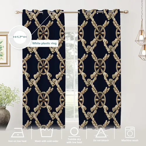 Vista 333 de Shrahala Orange Autumn Autumn Blackout Curtain Tiers, Fall Kitchen Valance Light Blocking Tier Drapes with Rod Pocket, 2 Pack 26 X 24 in