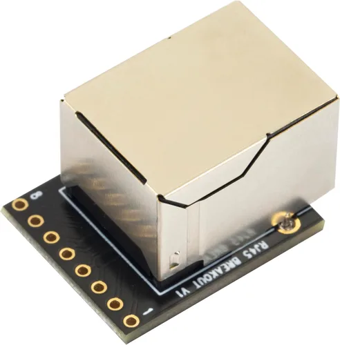 Vista 4 de 6pcs RJ45 8P8C Breakout Board Jack Conector Ethernet con 8Pin 2 Tipo Cabeceras Pin