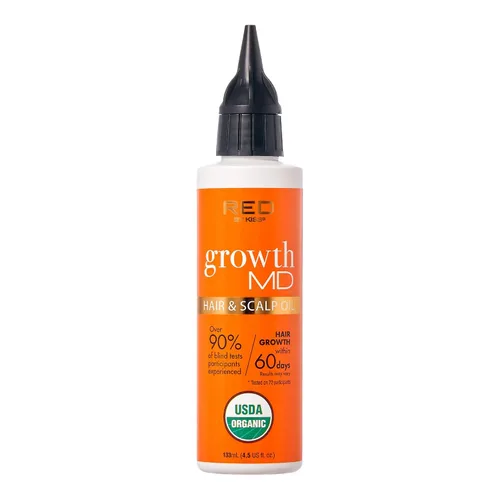 Vista 8 de RED by Kiss Aceite fortalecedor del cabello con aceites orgánicos 100% naturales y certificados por USDA para el crecimiento del cuero cabelludo