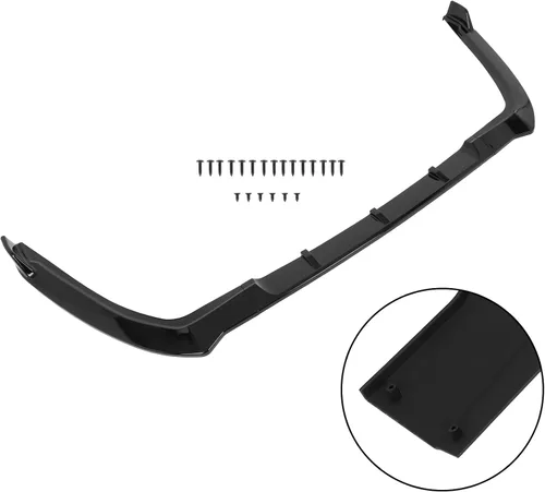 Vista 2 de ROADFAR Divisor de labio de parachoques delantero negro brillante para Toyota Avalon 2019-2022