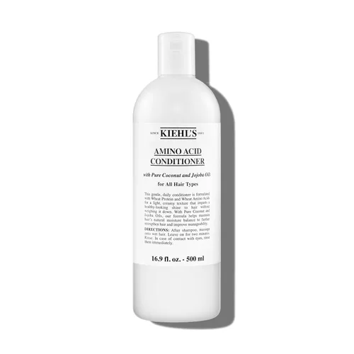 Vista 10 de Kiehl's Acondicionador de aminoácidos, tratamiento fortalecedor e hidratante para el cabello, con aminoácidos, jojoba y aceite de coco para mejorar