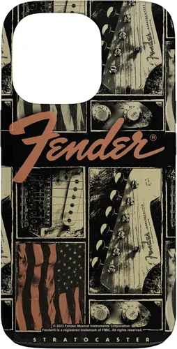 Vista 11 de Fender Funda vintage Stratocaster Americana Distressed Collage para iPhone 17