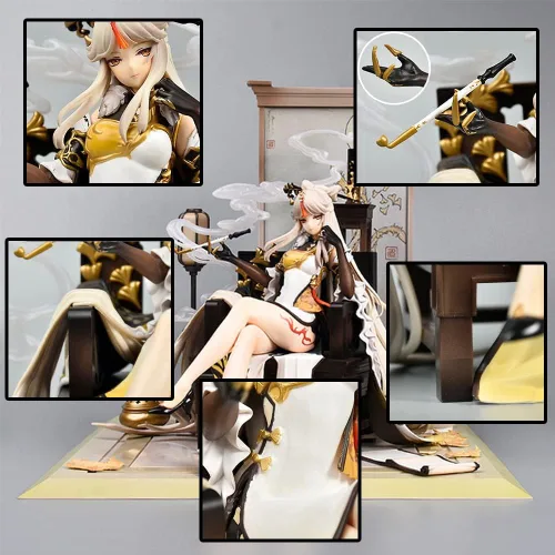 Vista 3 de G-I Ningguang Eclipsing Star Ver 1/7 Figura de juego Modelo de PVC (versión completa)