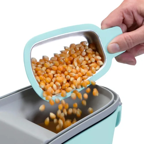 Vista 6 de Presto 04867 Poplite Plus Hot Air Popcorn Popper - Taza Medidora Incorporada + Derrite Mantequilla, Fácil de Limpiar, Enrollador de Cable