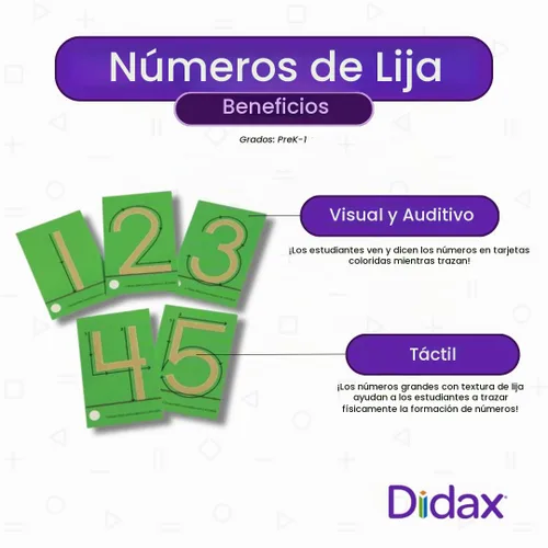 Vista 7 de Números de papel de lija