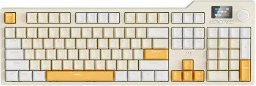 Vista 2 de FIRSTBLOOD ONLY GAME. AK35I Teclado mecánico para juegos con cable - Teclas PBT - Interruptores marrones - Combinación blanco-azul