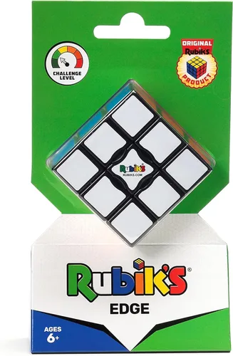 Vista 2 de RUBIK'S, SPIN MASTER Rubik's 3x1 Edge Original Cube Principiante Profesional Color Cobination Puzzle Solución de Problemas Una Capa Adecuado