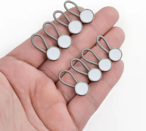 Vista 6 de 24 extensores de cuello para camisas de hombre, extensores elásticos de botón para el cuello para trajes pantalones