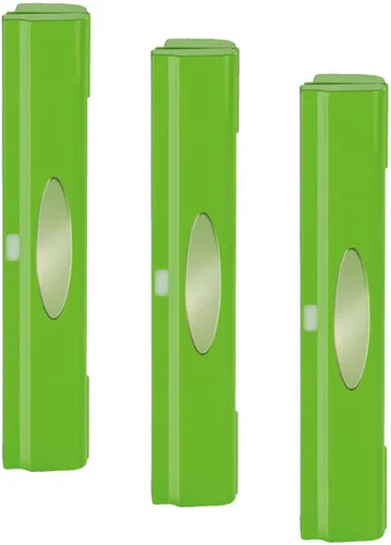 Vista 12 de WENKO Organización y almacenamiento de papel de aluminio recargable, dispensador de papel de aluminio y plástico con cortador deslizante