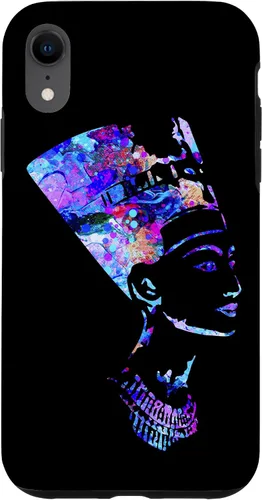 Vista 25 de Funda para iPhone 16 con diseño de reina egipcia Nefertiti