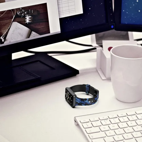 Vista 7 de Senter Banda de liberación rápida de silicona suave para Huawei Band 7 pro Smart Watch