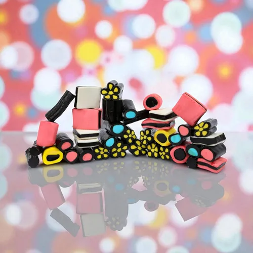 Vista 4 de Smarty Stop Dulces surtidos de regaliz Allsorts (1 libra (paquete de 1))