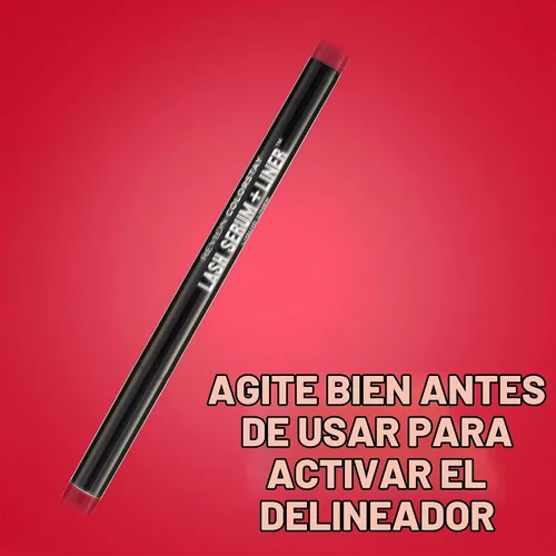 Vista 8 de REVLON ColorStay Lash Serum + Liner, delineador de ojos líquido, 001 negro