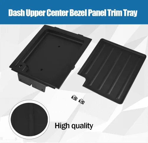 Vista 5 de Panel de Cubierta de la Consola Central Superior para Tablero Compatible con Ford F150 2004-2008