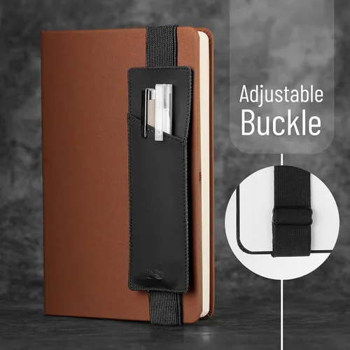 Vista 10 de Mr. Pen - Soporte ajustable para bolígrafo con banda elástica para cuaderno