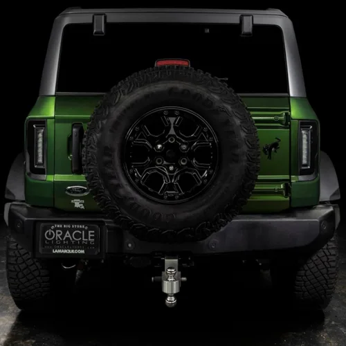 Vista 7 de Luces traseras LED de estilo empotrado ORACLE para Ford Bronco 2021-2024 Parte 5892-504-T (Lente tintada)