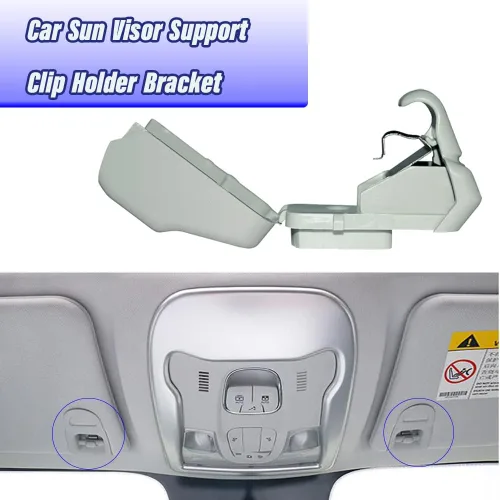 Vista 4 de Soporte de clip de soporte para visera de coche para Renegade 5VW09MS7AA 2015 2016 2017 2018