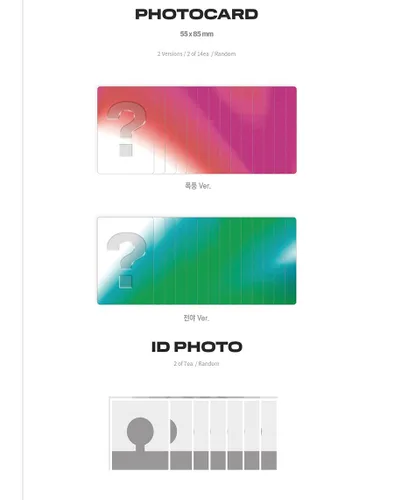Vista 5 de TEMPEST THE EVE OF A STORM 4º Mini álbum STORM + EVE - 2 Ver Set K-POP SEALED