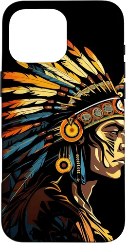 Vista 19 de Funda de orgullo indígena con plumas para iPhone 17
