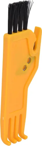 Vista 4 de Cepillo de limpieza, cepillo de polvo ABS apto para aspirador barrido robot de mano Partes de aspirador (amarillo)