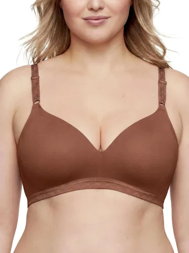 Vista 8 de Warner's Cloud 9® 1269 - Brasier cómodo sin aros para mujer, supersuave y ligeramente forrado Estampado Floral Azul Bebé